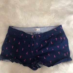 Lobster shorts, size:11